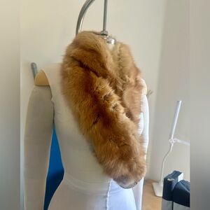 Ethical Layered Vintage Fox Fur Collar or Scarf